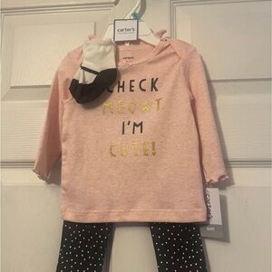 6 month Carter’s girl outfit